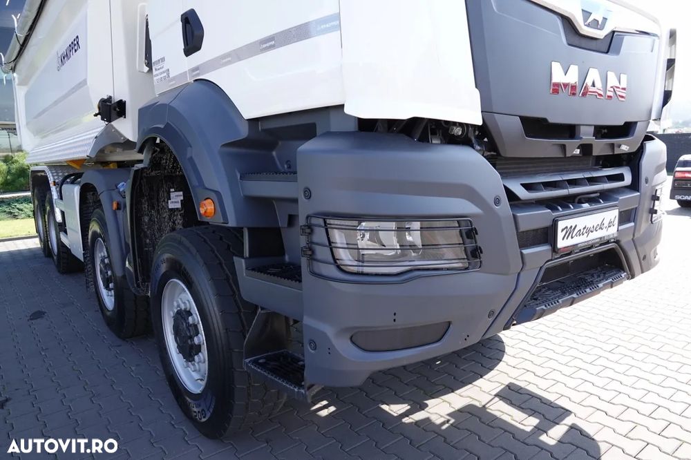 MAN TGS 41.480 / 8x8 / BASCULANĂ SPATE / MANUAL / NOU NOU / KH-KIPPER / - 16