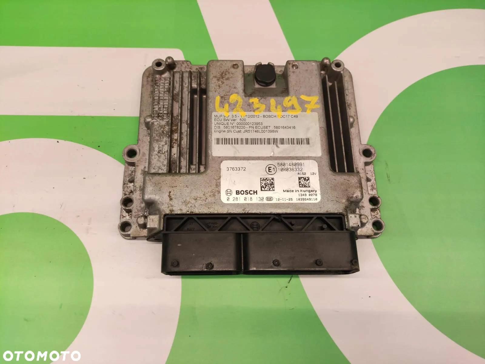 Komputer ECU Perkins EDC17C49 BOSCH 0281018130 Manitou - 2