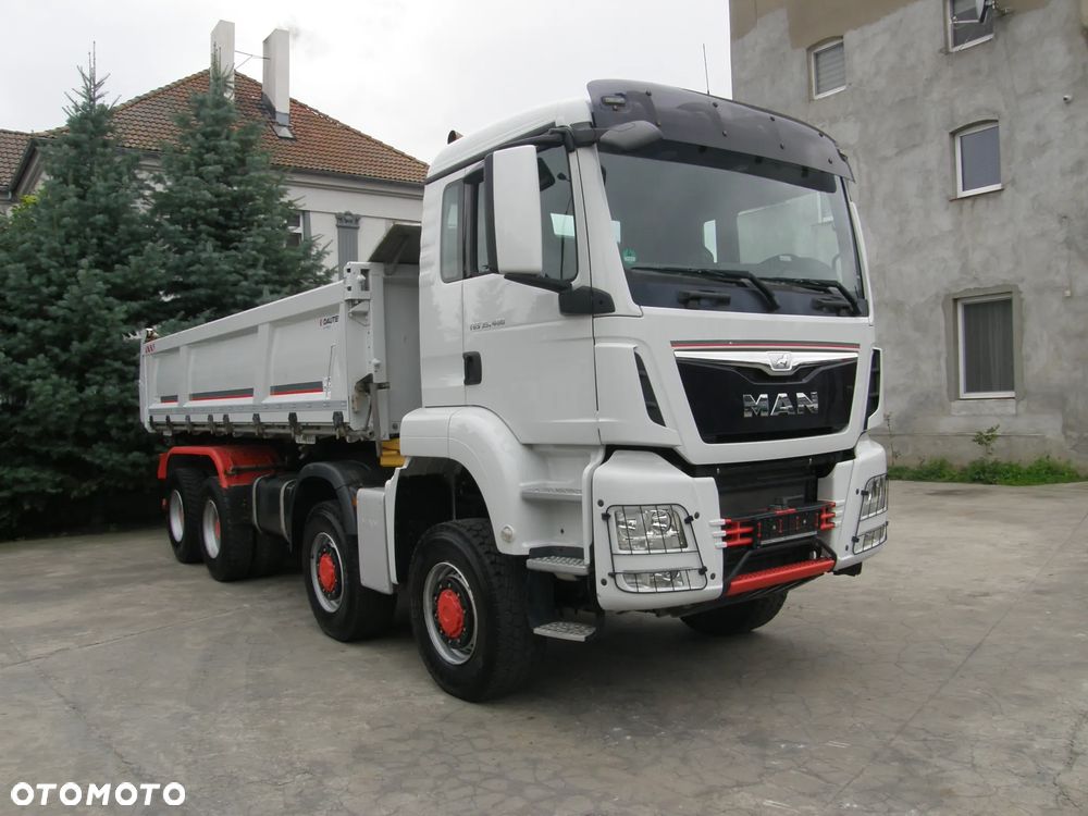 MAN TGS 35.480 8x6 2016 BORDMATIC 260000km manual z Niemiec - 19
