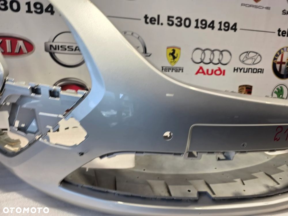 OPEL ZAFIRA C 11- ZDERZAK PRZEDNI PRZÓD NA SPRYSKI + 4xPDC KOLOR SREBRNY METALIK NR 13300485 NR AUKCJI NZ2154 - 14