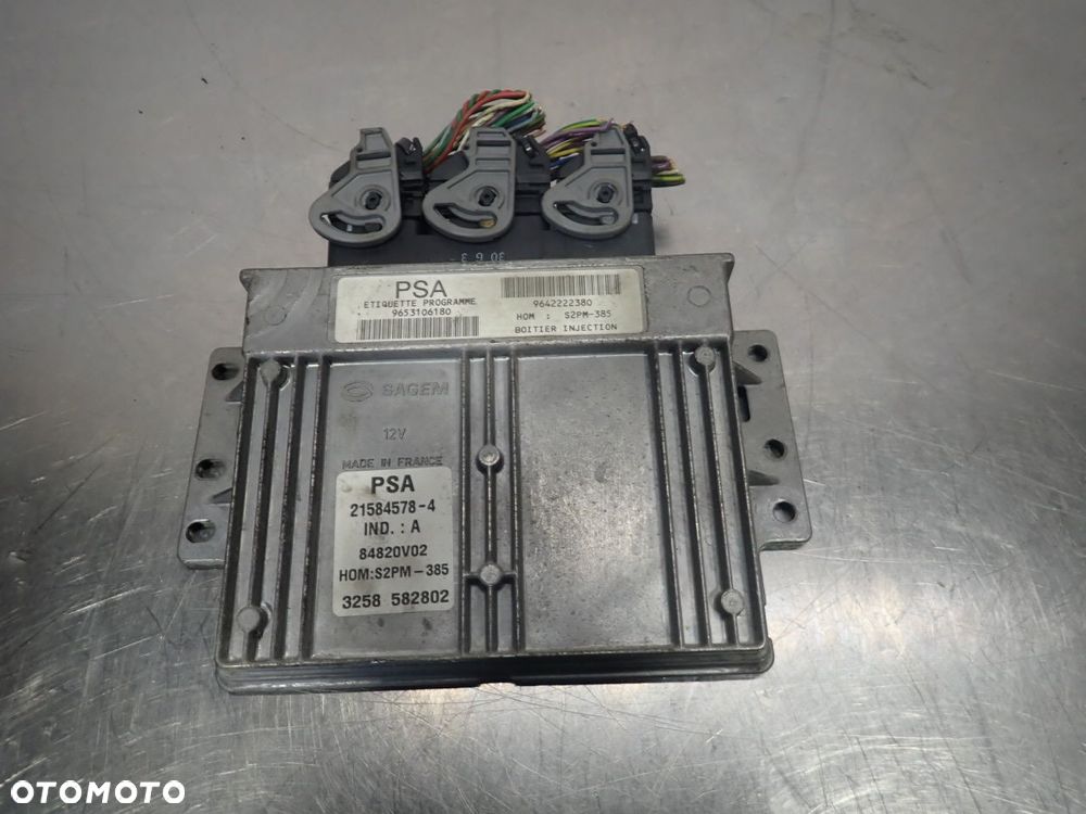 KOMPUTER SILNIKA CITROEN C2 - 1