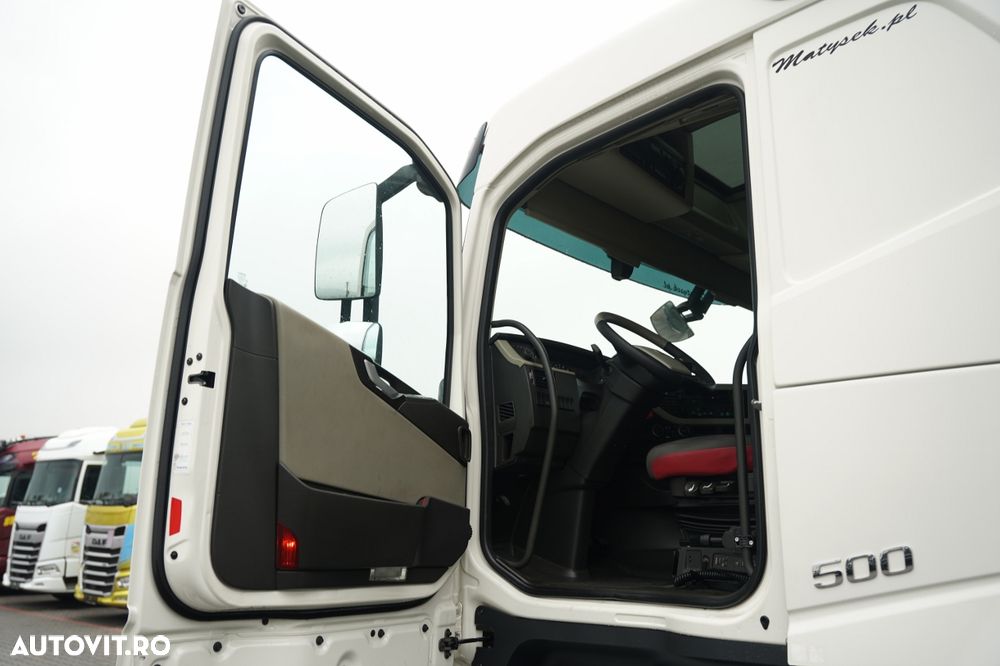 Volvo FH 500 / SISTEM HIDRAULIC / CABINĂ JOSĂ / I-SHIFT / ANVELOPE 100% / - 21