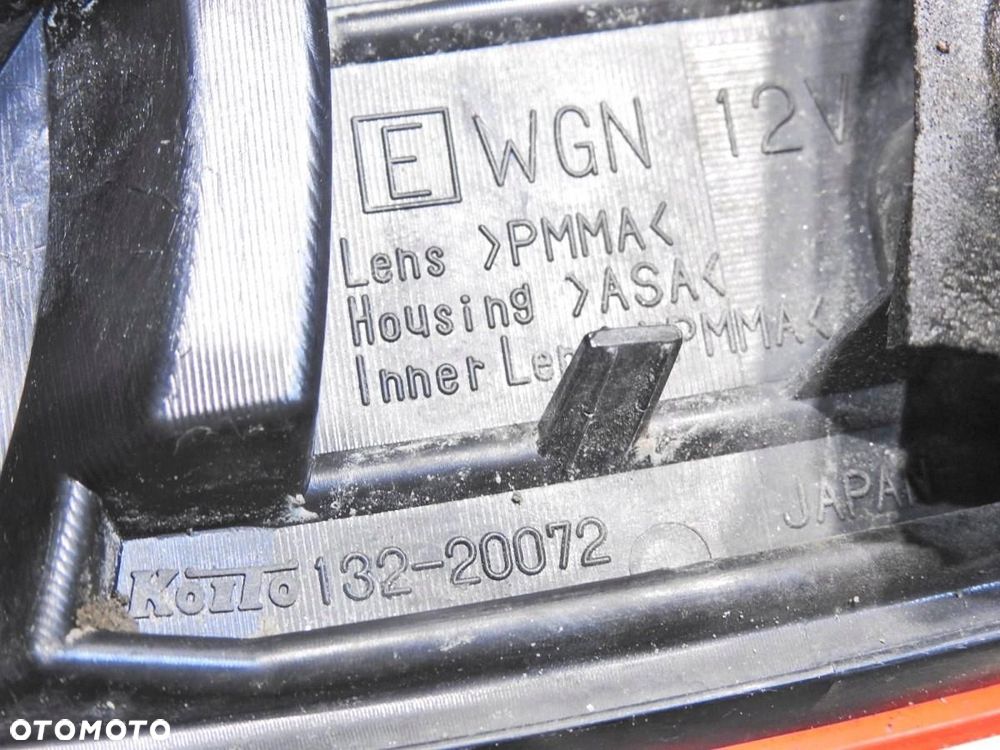 LAMPA LEWA TYLNA TYŁ KLAPY SUBARU OUTBACK IV 132-20072 - 5
