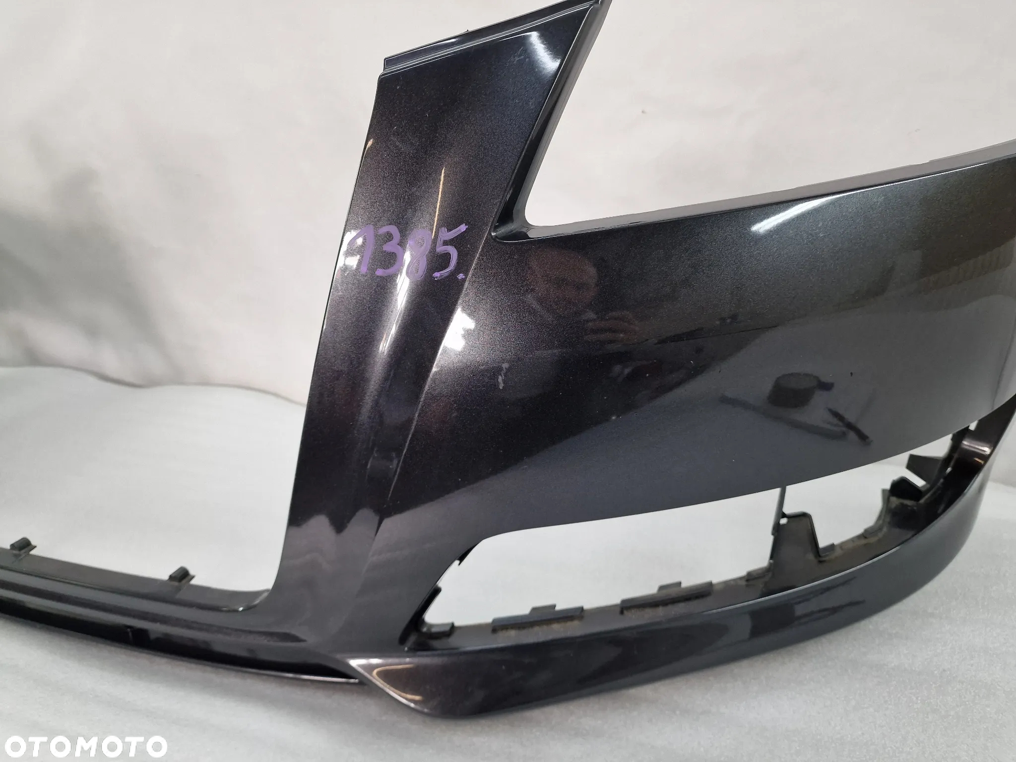 AUDI A3 8P / 8P0 LIFT 08-12 ZDERZAK PRZEDNI PRZÓD , KOLOR GRAFITOWY BEZ PDC I BEZ SPRYSKÓW , NR 8P0807437H , NR AUKCJI NZ1385 - 13