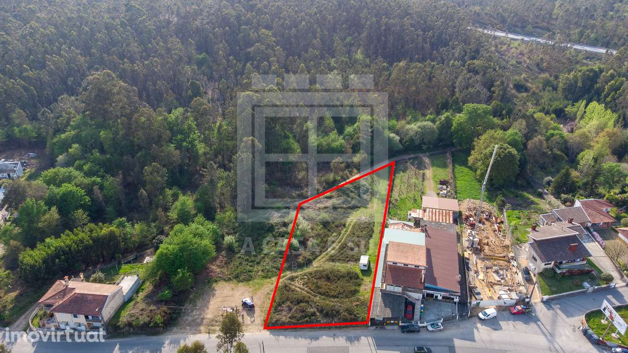 Terreno para construção com 2 800m2 em Milheiros de Poiares, SMF - Grande imagem: 3/15