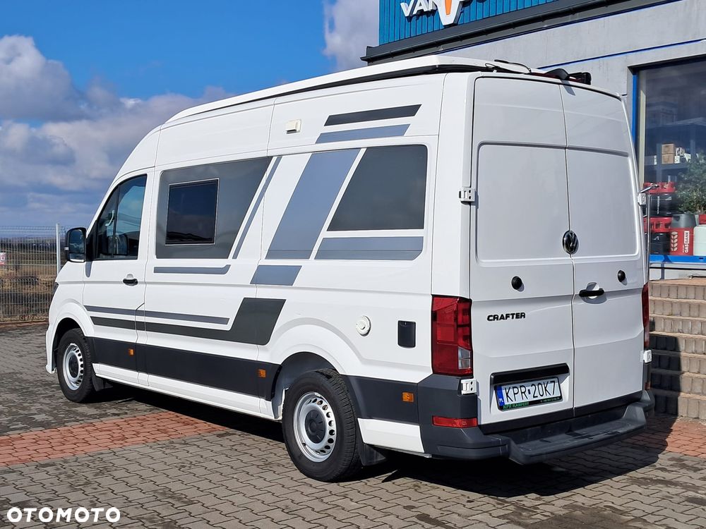 Volkswagen Crafter Kamper CAMPERVAN Automat 4os. Namiot Full VIP FV23% - 6