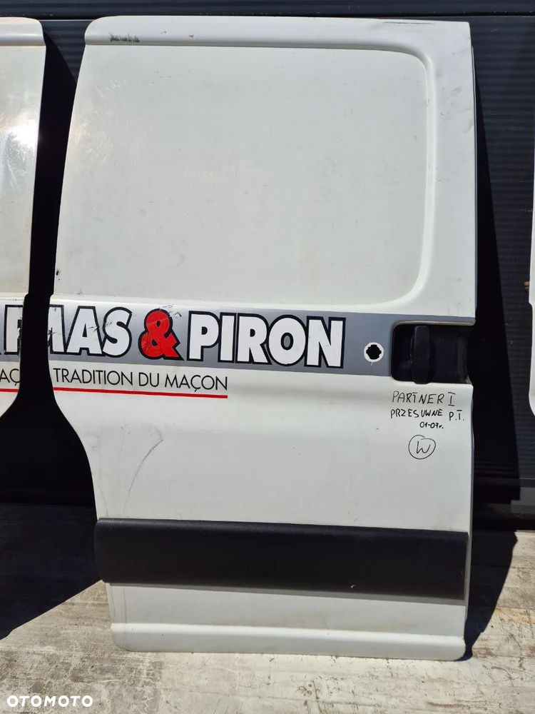 DRZWI PRZESUWNE LEWE PRAWE PRAWY PRZÓD CITROEN BERLINGO I PEUGEOT PARTNER I - 8