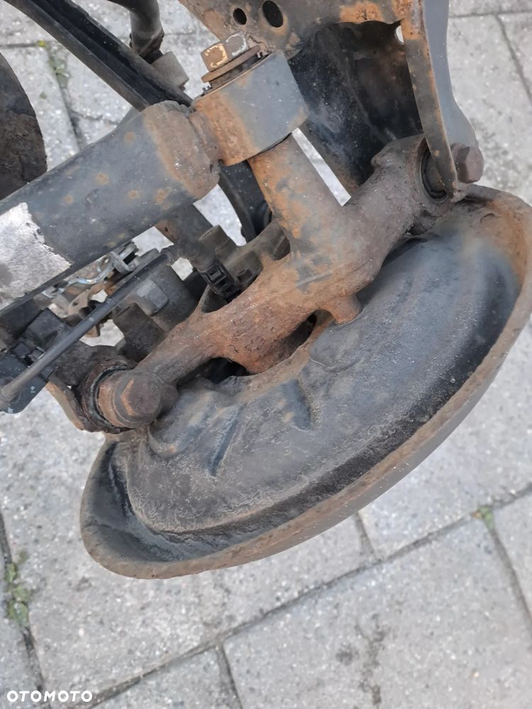 Volkswagen Touran kompletna belka tylnego zawieszenia 1K0505315BF ZDROWA !! - 12