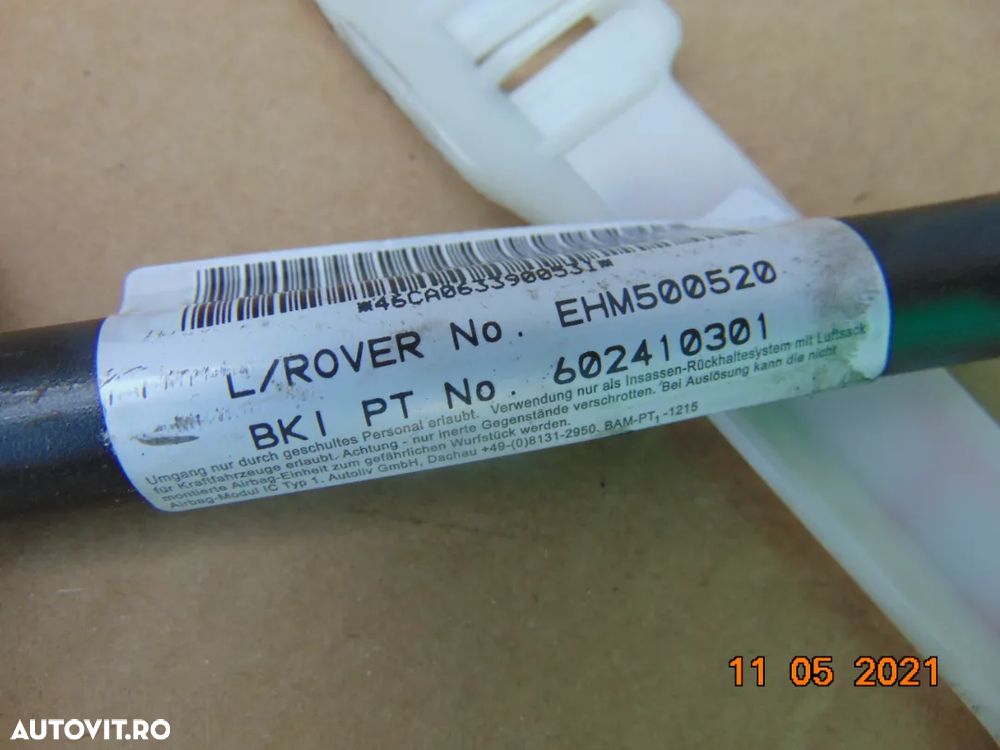 Airbag Cortina range rover land rover discovery 3 discovery 4 cortine airbag dezmembrez - 3