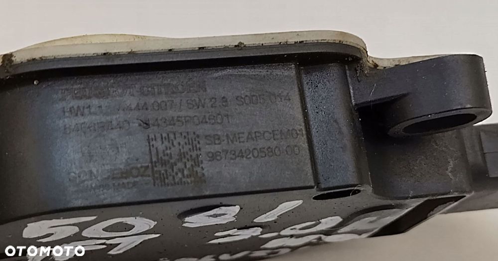 peugeot 508 1 i lift 15-18 silniczek żaluzji wlotu powietrza chłodnicy - 2