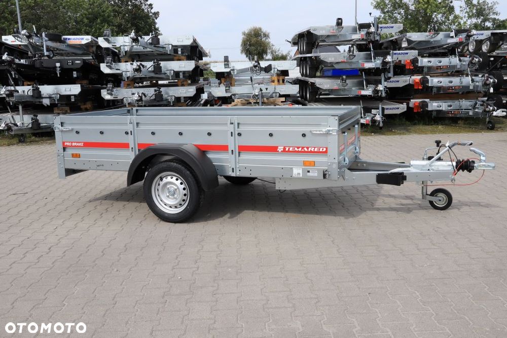 TEMARED PRO BRAKE 2612 0,75T 264x126x40 cm , DMC 750 kg Hamowana - 2