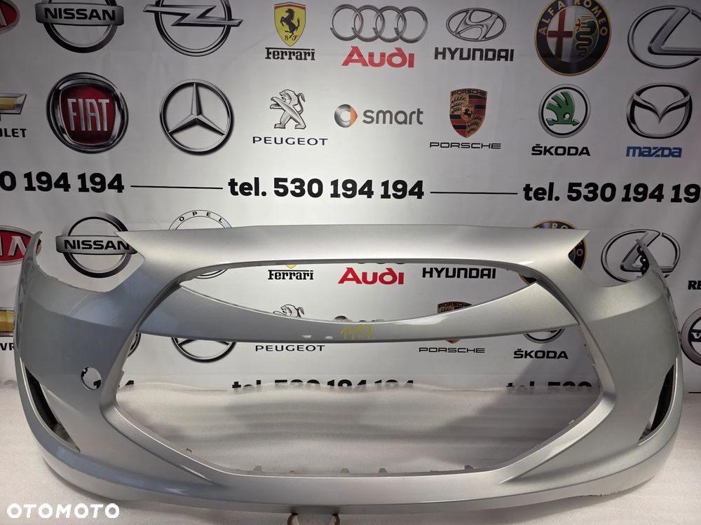 HYUNDAI ix20 PRZED I PO LIFT 10-17 ŁADNY ZDERZAK PRZEDNI PRZÓD , KOLOR SREBRNY , NR 86511-1K000 , NR AUKCJI NZ1497