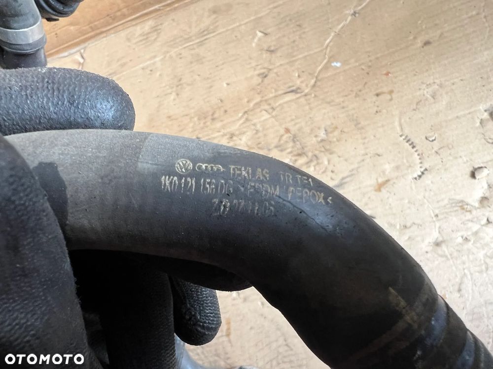 Wąż węże przewód przewody wody płynu VW Passat B6 1K0121156DG - 5