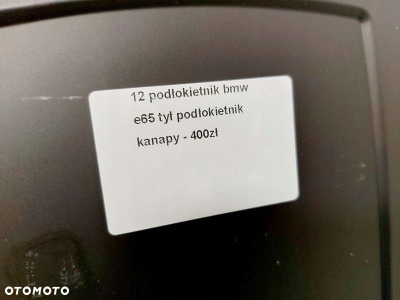 bmw 7 e65 podłokietnik tył kanapy - 14