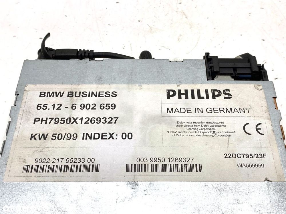 RADIO - 49.00 PLN - BMW 3 coupe (E46) 1998 - 2006 318 Ci 110 kW [150 KM] benzyna 2004 - 2006 6902659 - 5