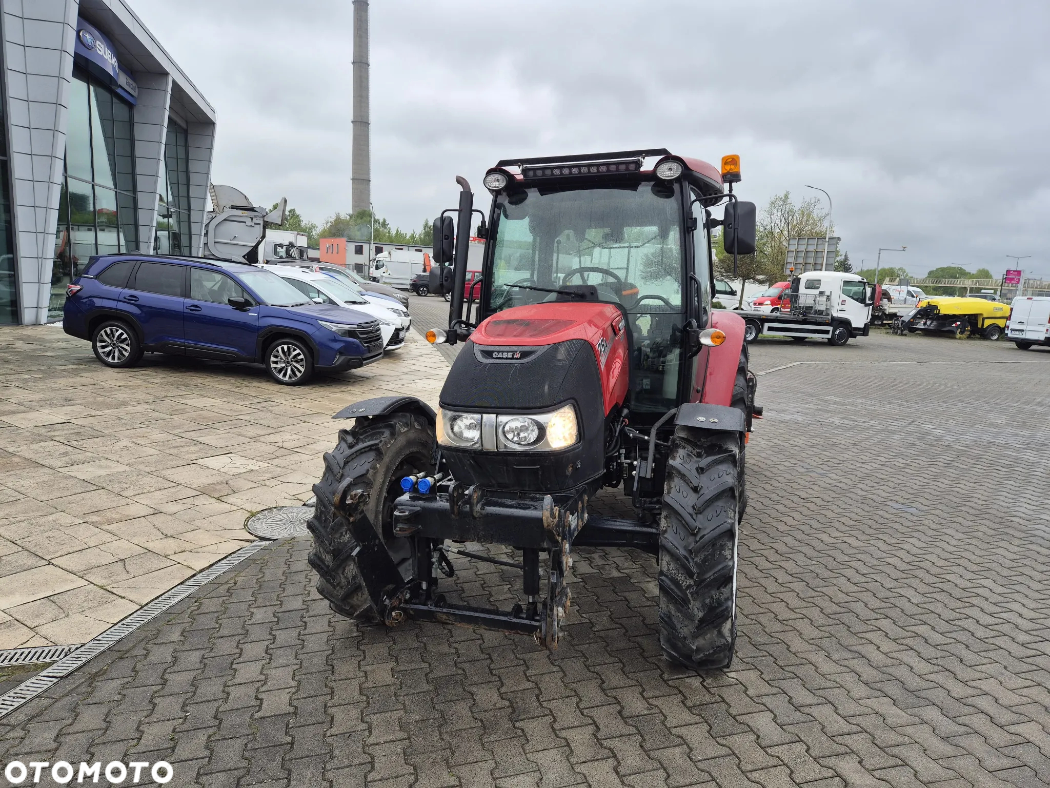 Case IH Y1 FARMALL 75A / TYLKO 1853MTH! / 1 WŁ / STAN BARDZO DOBRY / PŁUG + ZAMIATARKA / MOZLIWY TRANSPORT / OKAZJA RYNKOWA! - 6