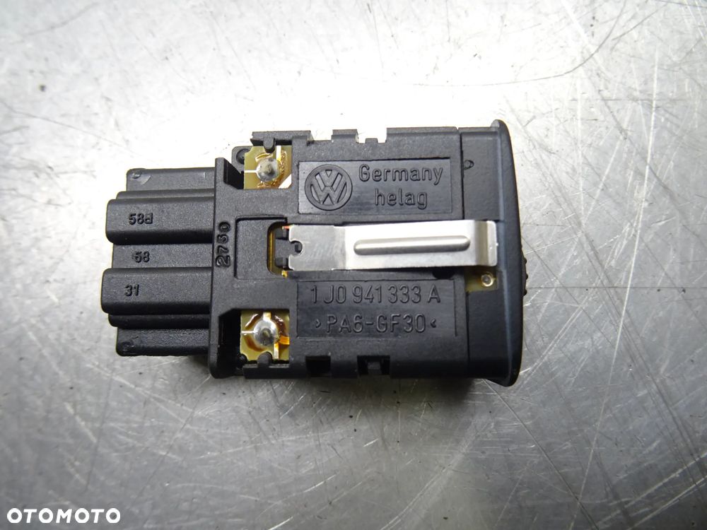 VW GOLF IV HB 3D 97-06 1.4B PRZEŁĄCZNIK REGULACJI ŚWIATEŁ 1J0941333A - 3