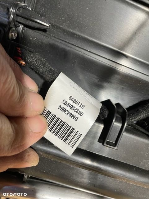 AUDI Q5 80A nagrzewnica stelaż instalacja - 4