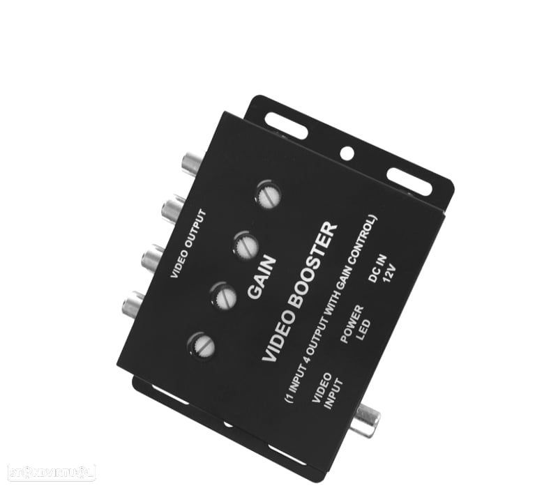 SPLITTER DE 4 CANAIS 1 ENTRADA 4 SAIDAS RCA - 1