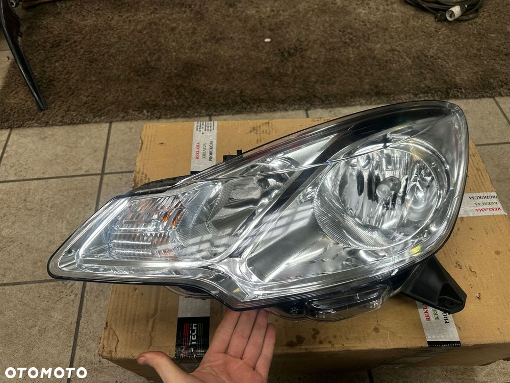 citroen c3 ii lift 10-16 ds3 10-14 lewa lampa przód 9677038280-04 - 6