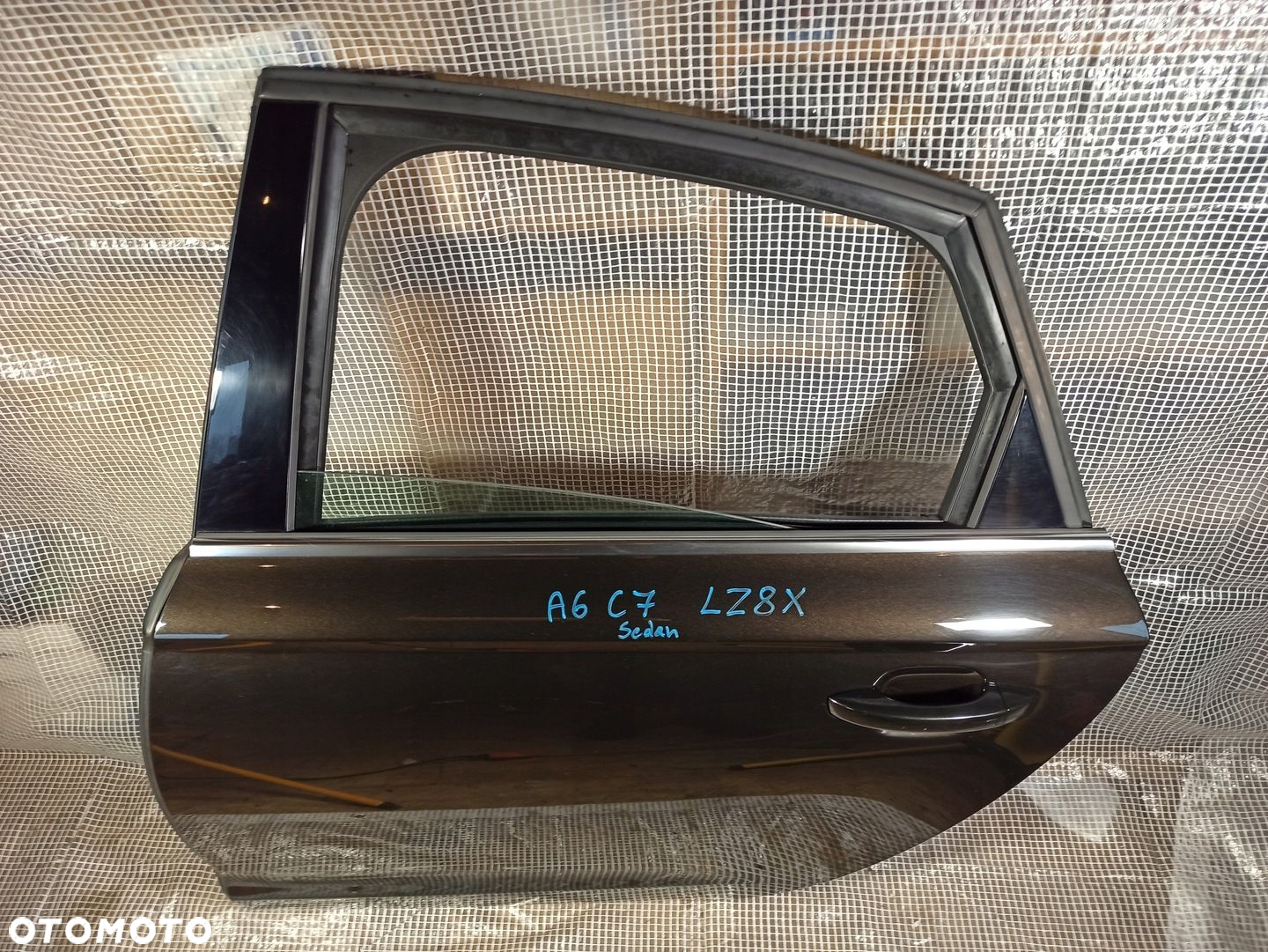 AUDI A6 C7 4G0 SEDAN DRZWI LEWE TYLNE TYŁ LY8X KOMPLETNE W KOLOR 130 MIKRON - 8