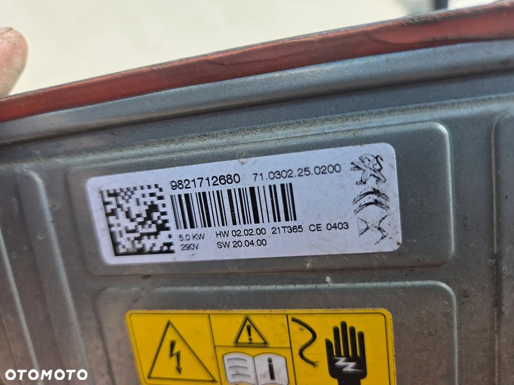 Opornica rezystor dmuchawy Citroen C5X 9821712680 - 7