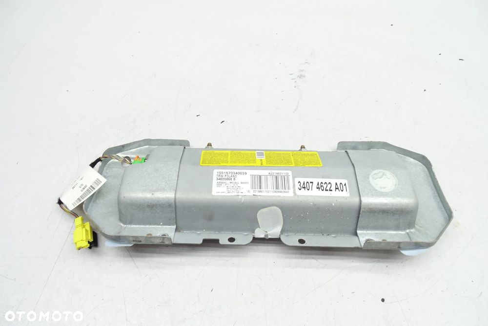 MERCEDES S KLASA W221 Poduszka kolanowa Airbag 2218601102 - 2