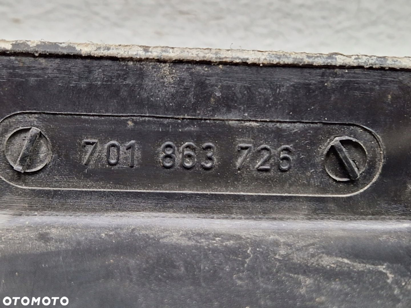 VW T4 91-95 PRÓG STOPIEŃ DRZWI ODSUWANYCH PRAWY 701863726 - 7