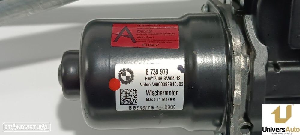 MOTOR LIMPA-VIDROS FRONTAL BMW SERIE X6 (G06) XDRIVE 40I - 4