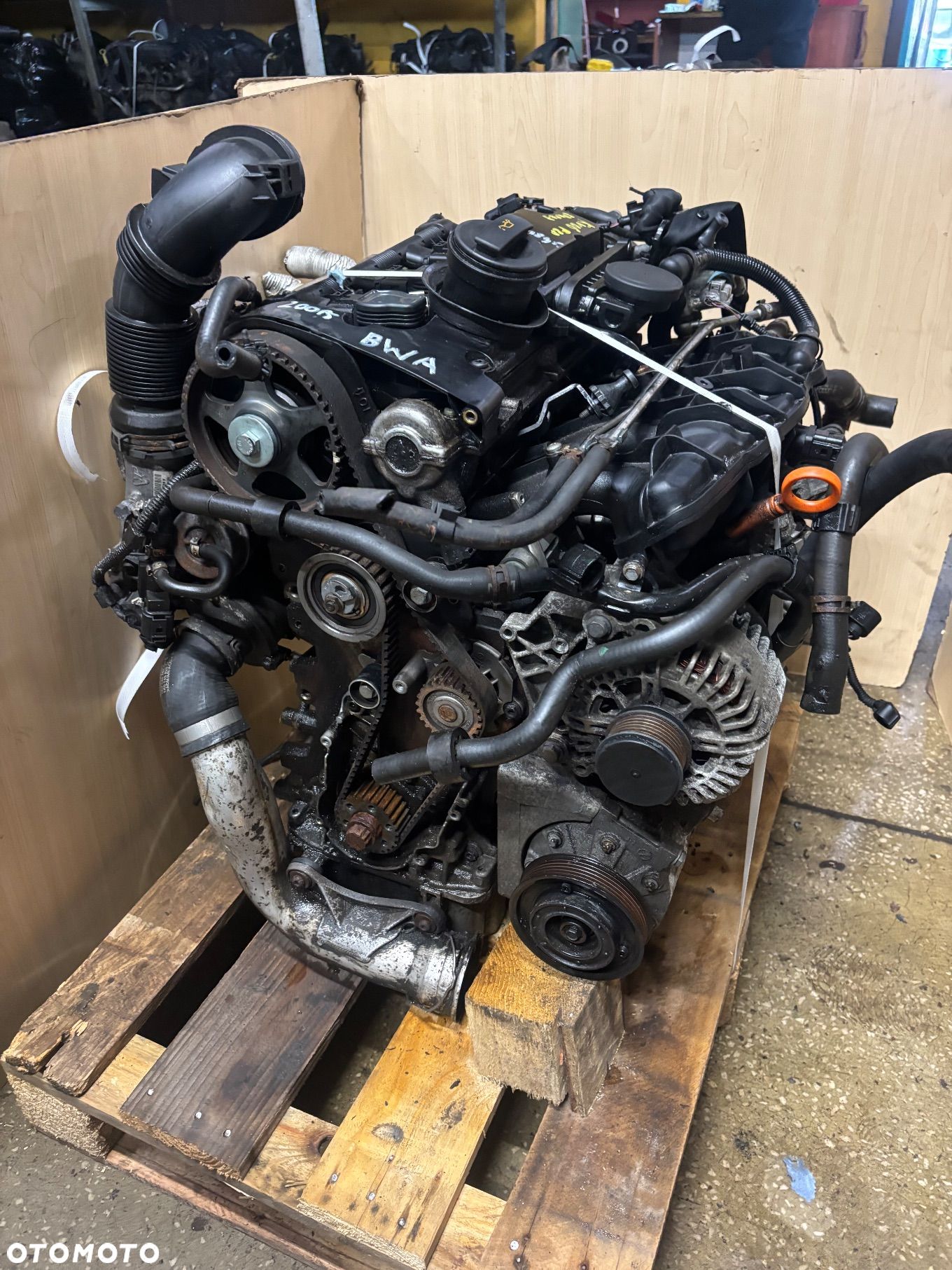 SILNIK KOMPLETNY  2.0 TFSI BWA AXX A3 LEON  OCTAVIA II SUPERB - 1