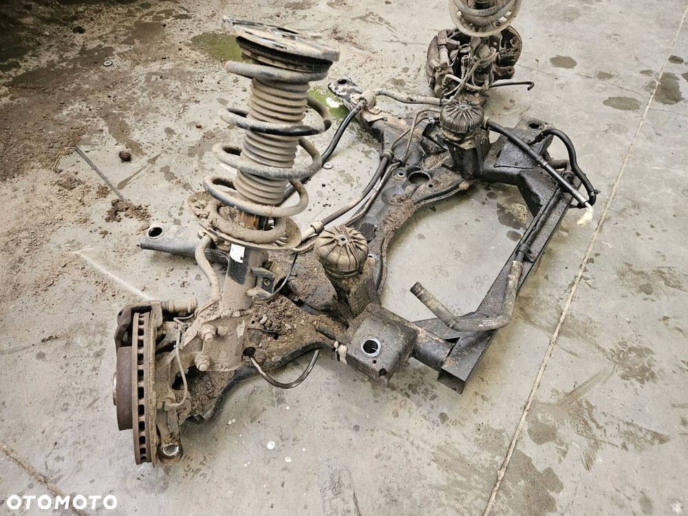vito w639 lift 10- viano sanki wózek zawieszenie kołyska przód - 2