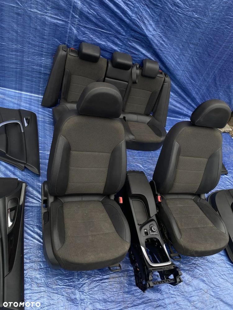 FOTEL FOTELE KANAPA BOCZKI PODŁOKIETNIK TUNEL WNĘTRZE KOMPLET PÓŁ SKÓRY OPEL INSIGNIA A SEDAN HATCHBACK KOMBI 2009-  EUROPA - 4