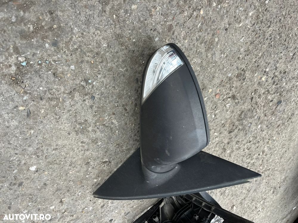 Oglinda stanga/Oglinda dreapta manuala Smart ForFour 2007 negru - 5