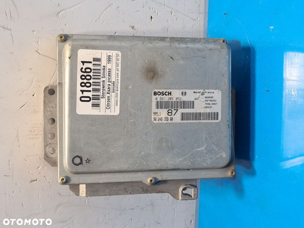 STEROWNIK SILNIKA CITROEN PEUGEOT 0261204052 - 1