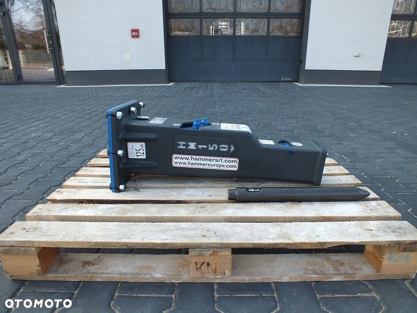 Hydrauliczny młot wyburzeniowy Hammer HM150 waga 150 kg mini-koparka 1,8-4 tony - WYNAJEM - 1