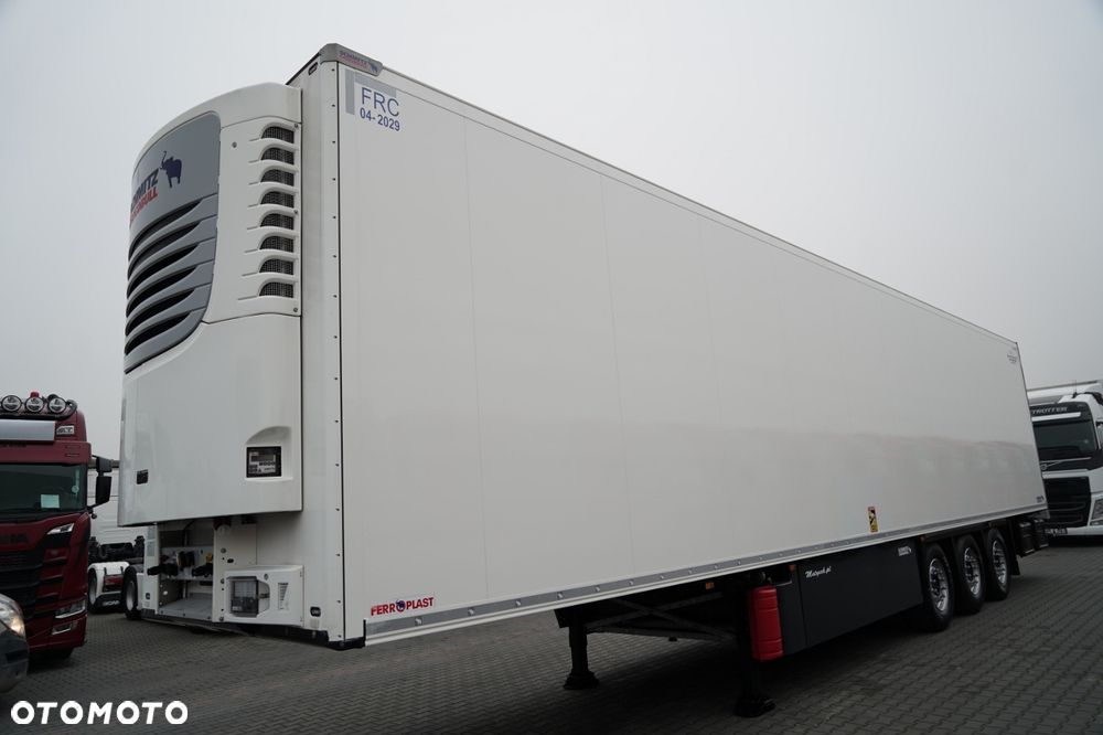 Schmitz Cargobull CHŁODNIA / AGREGAT SCHMITZ TKM / 2x OŚ PODNOSZONA / KOSZ NA PALETY / 2023 ROK / - 2