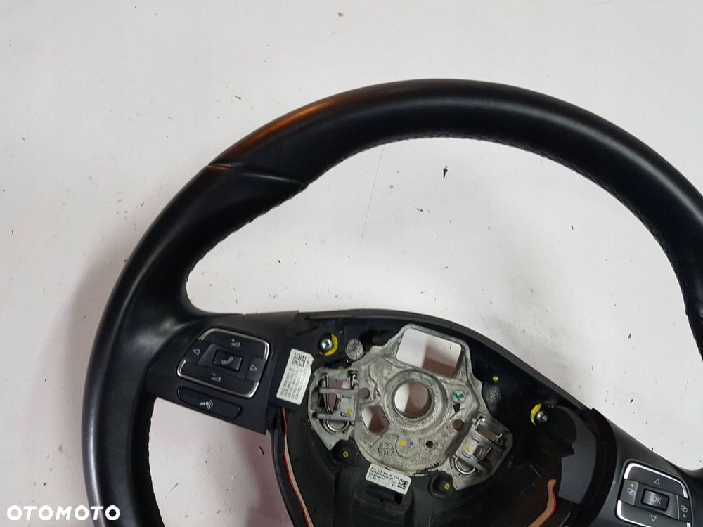 VW PASSAT B7 10-14r PASSAT CC GOLF VI KIEROWNICA SKÓRZANA 3C8419091BE - 6