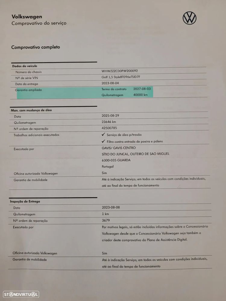 VW Golf 1.5 eTSI OPF DSG Style - 21