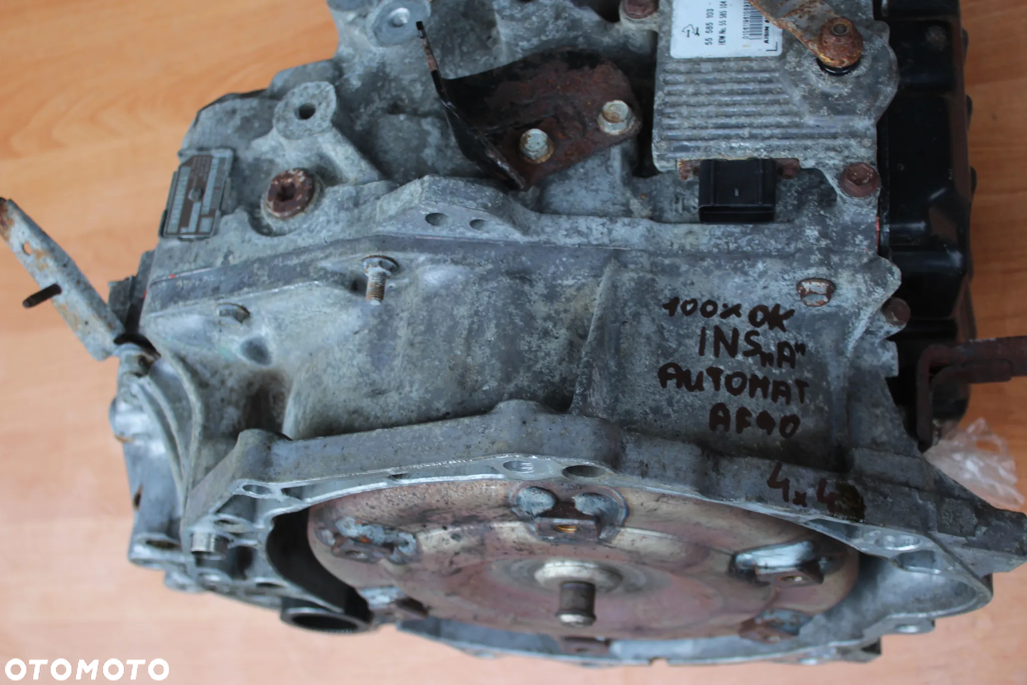 SKRZYNIA BIEGÓW AUTOMAT KONWERTER STEROWNIK OPEL INSIGNIA A 2.0 TURBO 4X4 AF40 55585088 A KOMPLETNA - 5