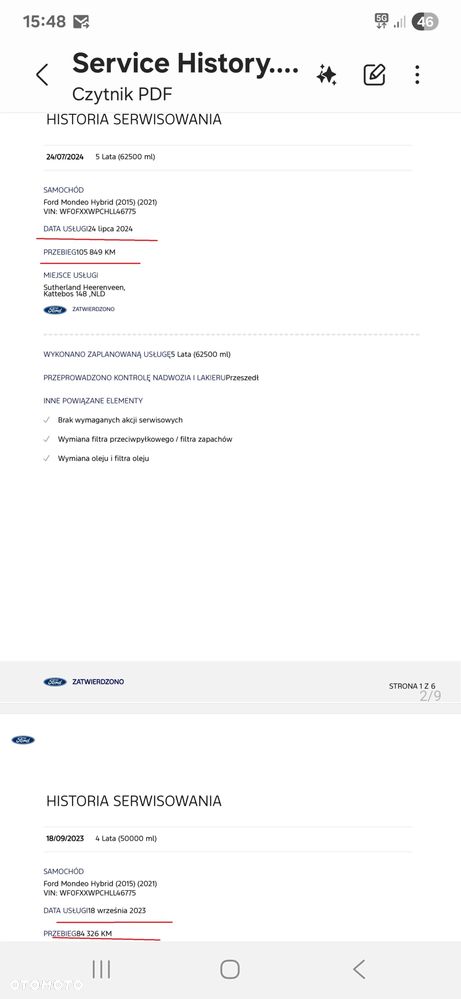 Ford Mondeo SW 2.0 Hybrid Executive Plus - 36