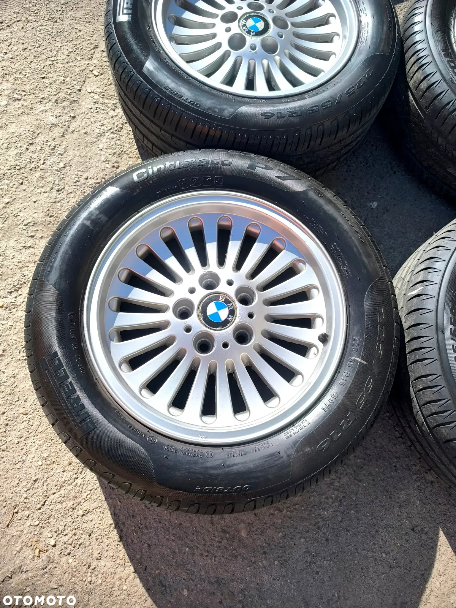 5x120 Felgi Aluminiowe Alufelgi 16 Koła Letnie Lato BMW SERIA 3 E90 E91 F30 F31 5 E34 E39 E60 E61 ET20 7 E38 Legnica ALU-RAD VW T5 STYLING WZÓR 33 225/55 - 5