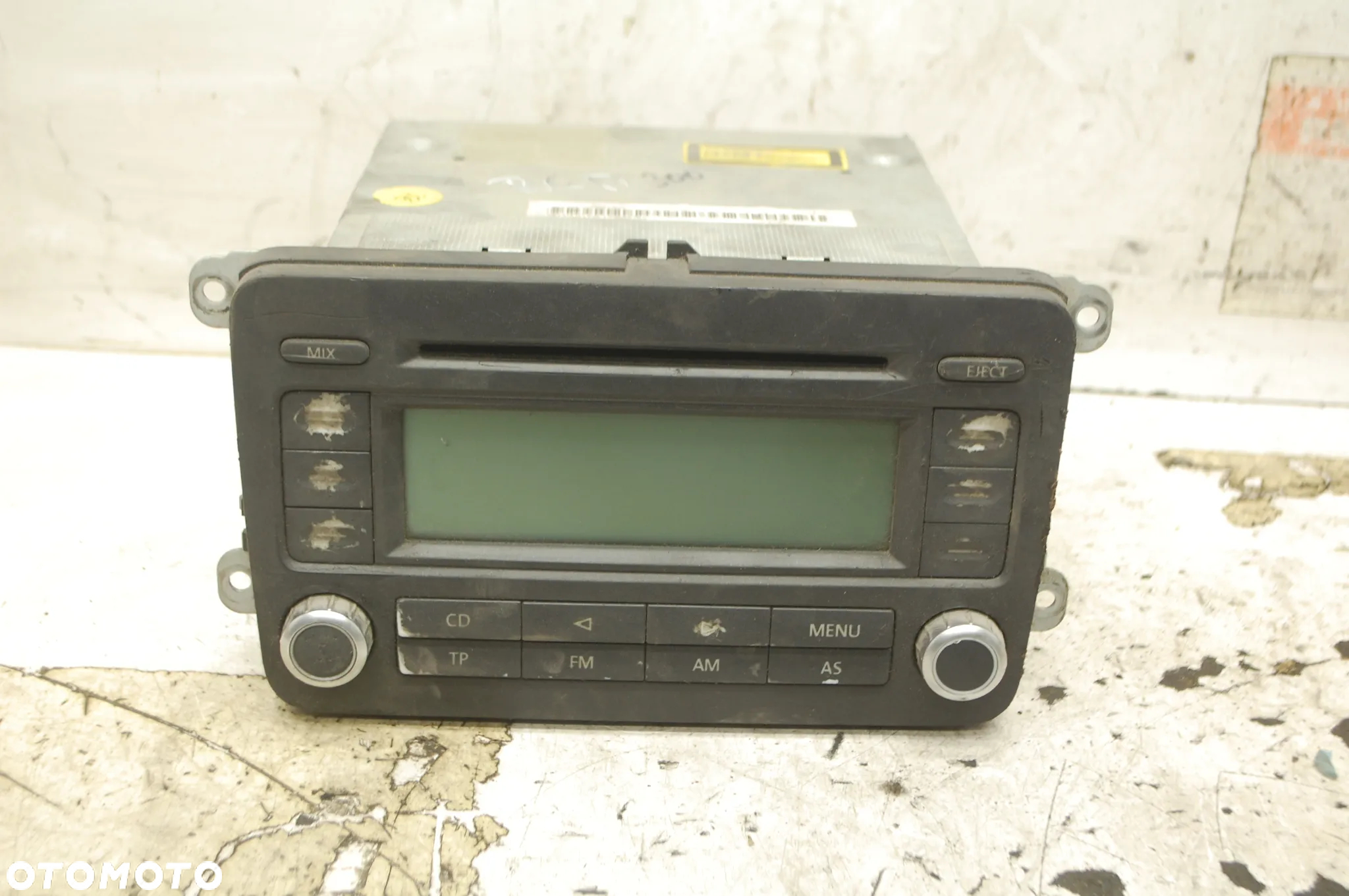 RADIO FABRYCZNE RCD 300 1K0035186L VW TOURAN I CADDY GOLF V - 5