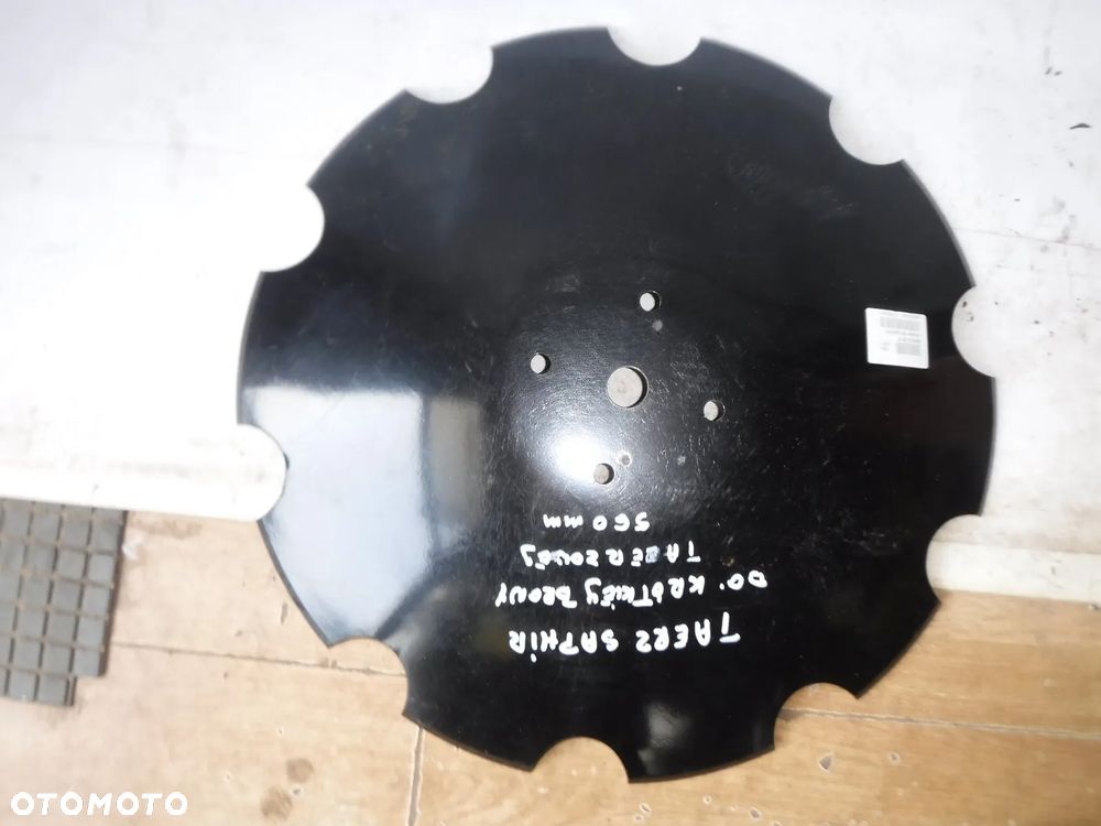 Talerz SAPHIR 69505-02-0127 do Krótkiej Brony Talerzowej 560 mm ks 304 303 403 503 - 1