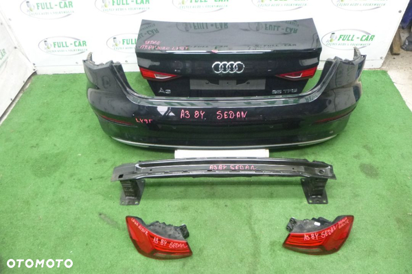 AUDI A3 8Y SEDAN LY9T TYL KLAPA ZDERZAK BELKA LAPMY LEWA PRAWA