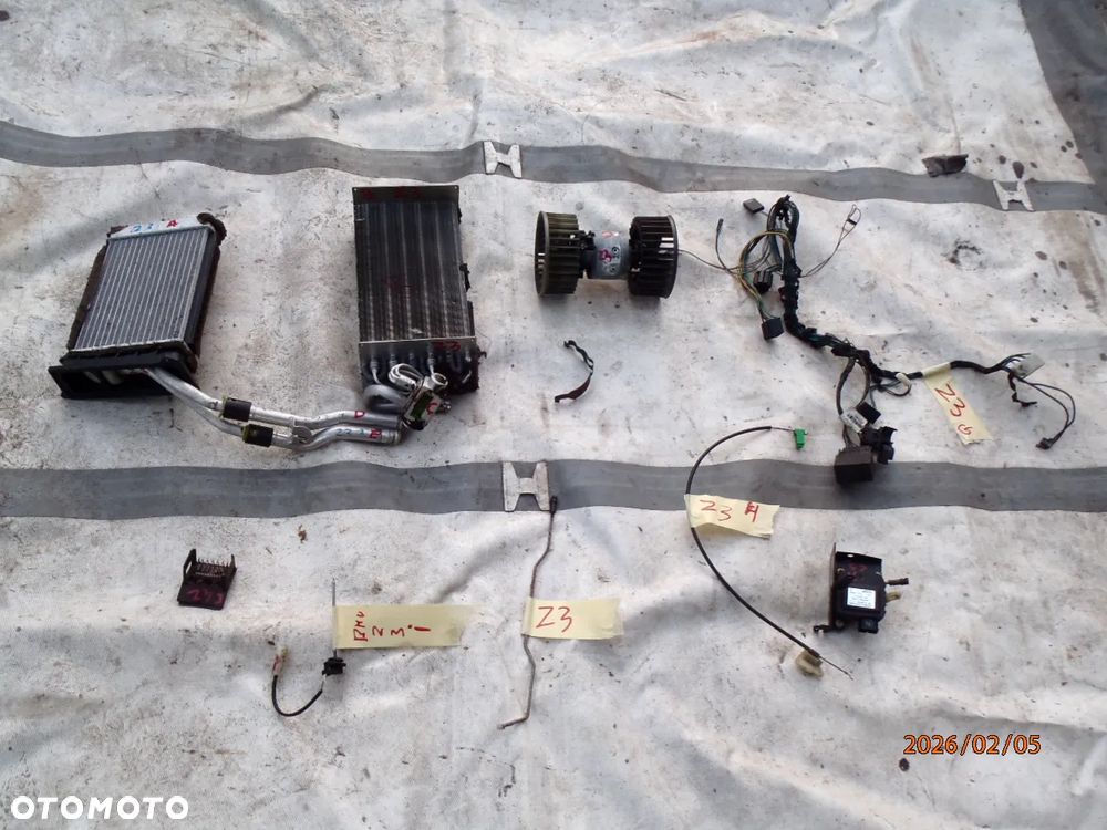 wentylator silniczek dumuchawa nawiew  wiążka klimatyzacja nagrzewnicy zawór bmw z3 e30 wszystkie części do z3 - 1