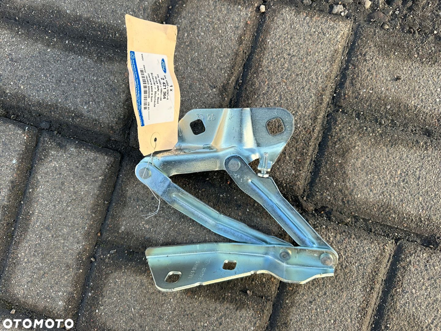 ZAWIAS MASKI PRAWY RH FORD TRANSIT 14- CUSTOM 18- - 3