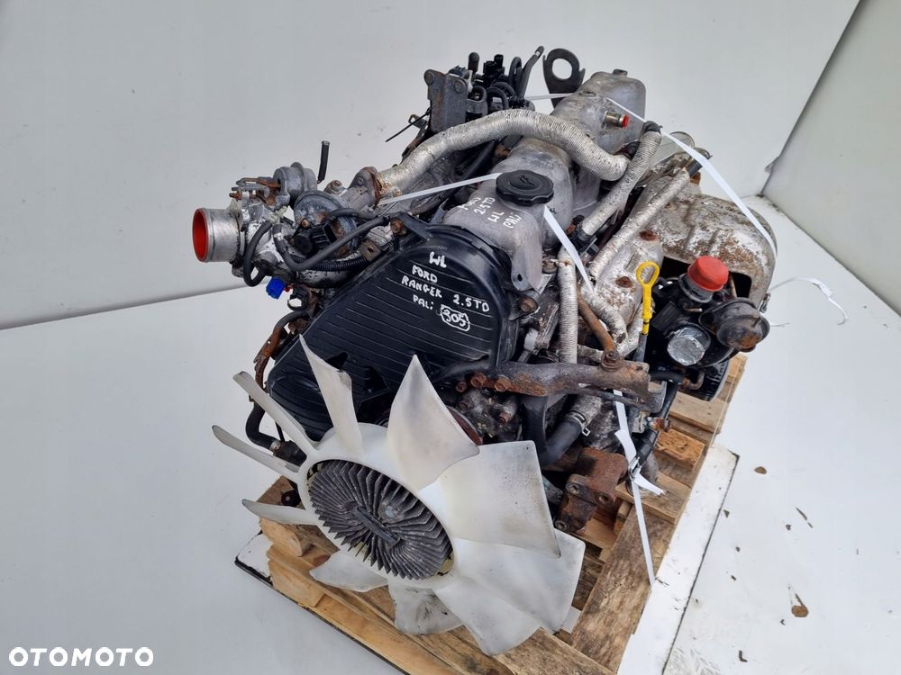 SILNIK KOMPLET Ford B2500 2.5 TD 109KM 98-06r WL WL-AT - 10