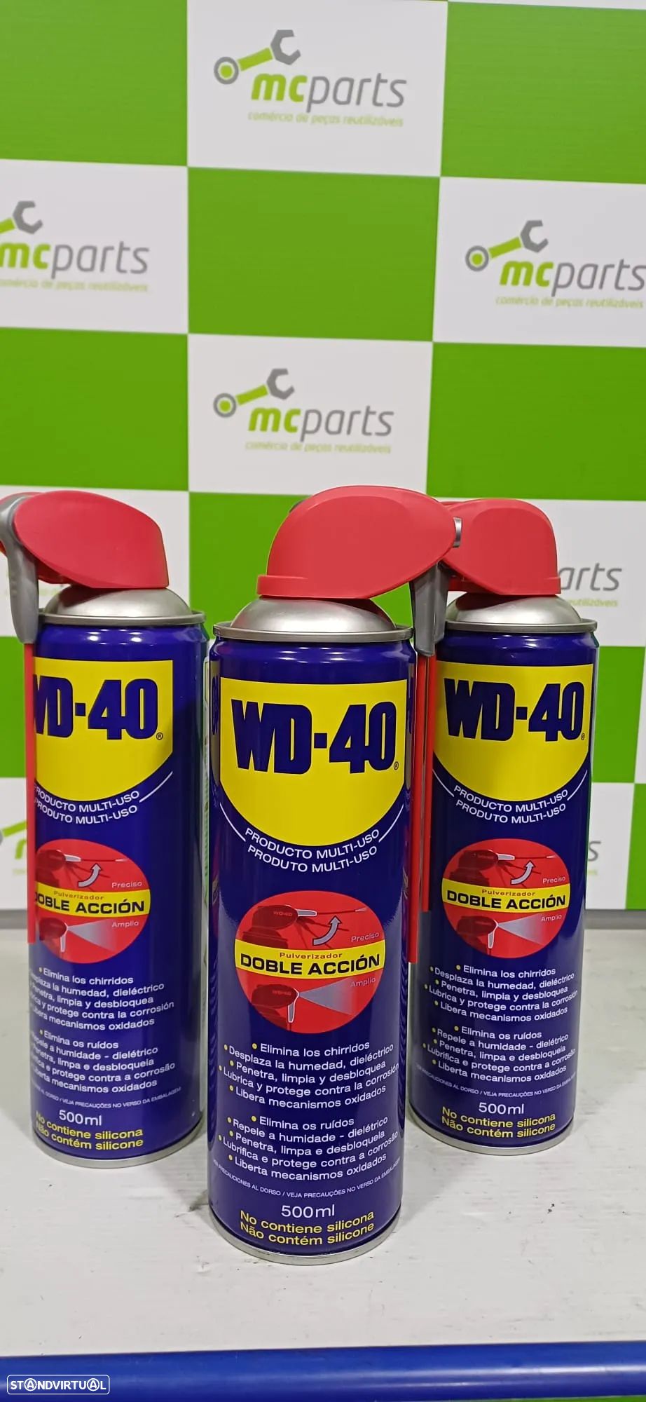 WD-40 Produto Multi-Uso Dupla Ação 500ML - 1