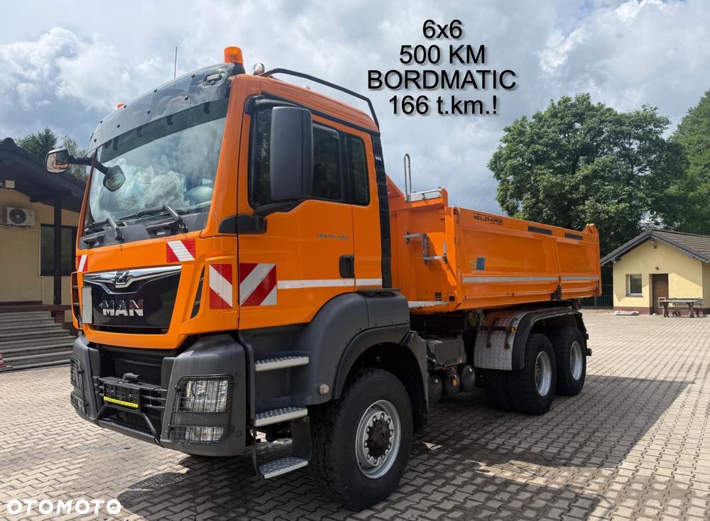 MAN 26.500 TGS wywrotka 6x6, BORDMATIC, 165 t.km.!, TOP! - 1