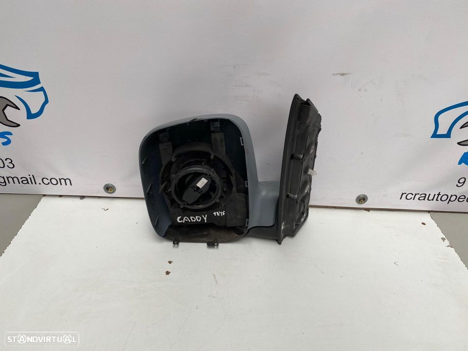 ESPELHO ESPELHOS RETROVISOR RETROVISORES ELETRICO ESQUERDO ORIGINAL VW VOLKSAGEN CADDY - 2